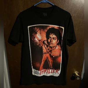 Men’s michael jackson graphic tee size M
